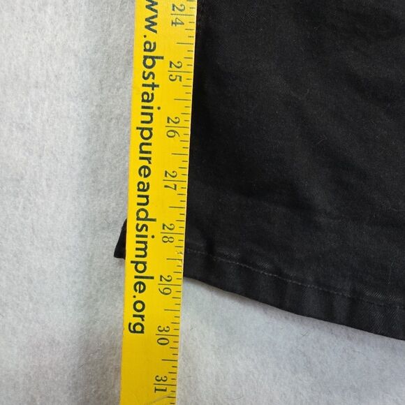 The Perfect Jean NYC Slim Thick Jeans Stretch Denim Men's 46x30 Black Pants - Picture 9 of 10